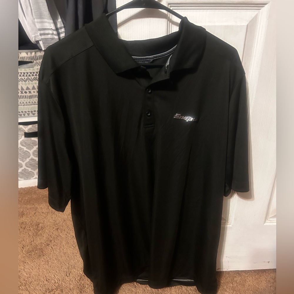 Elevate Performance Snap-on logo polo shirt